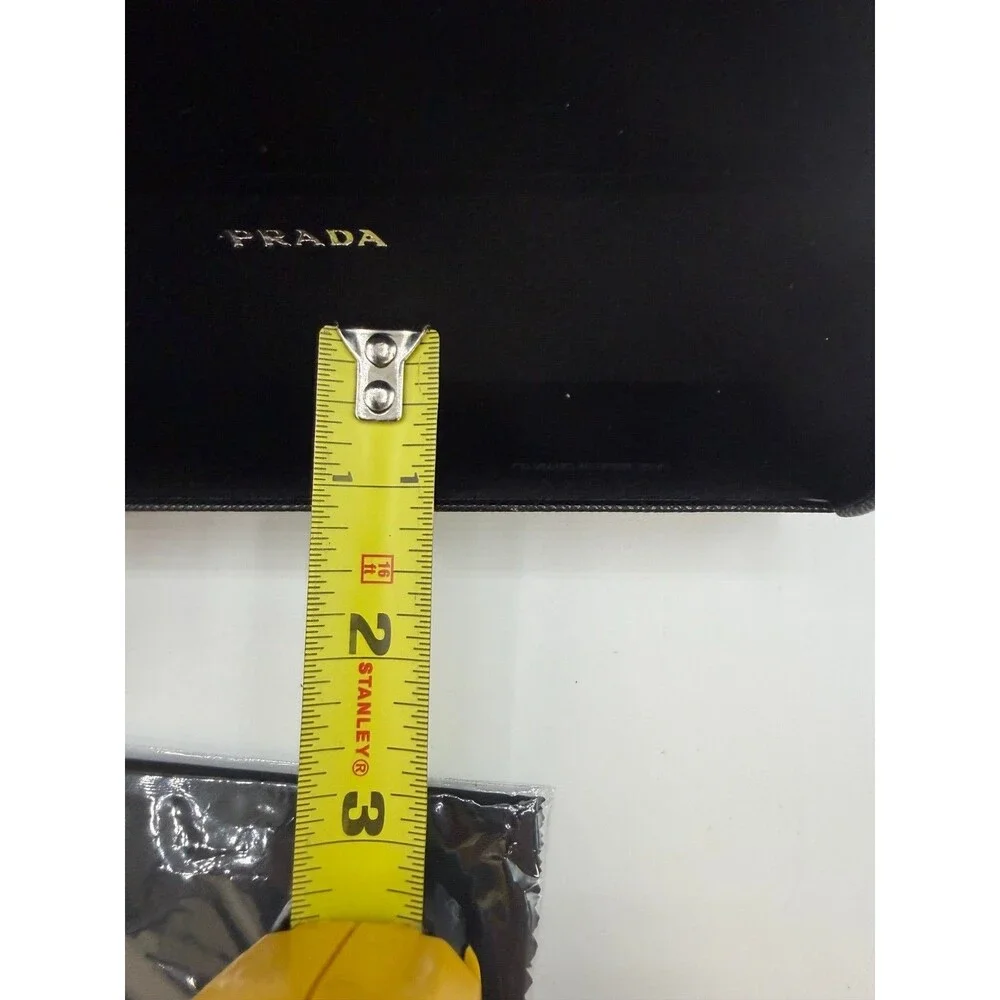 Prada Eyeglasses Sunglasses Case Box Cloth Authentic Black Luxury Accessory